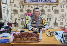 Polsek Jalancagak Imbau Warga, Jaga Kondusifitas Kamtibmas Jepang Pilkades