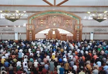 Waktu Sholat Bandung, Jumat 14 Agustus 2026