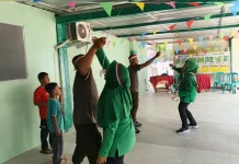 Semarak HUT Ke-81 Kemerdekaan RI, Koramil 0511/Puskanagara Gelar Lomba Tradisional