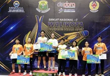 Mutiara Cardinal Juara Umum Sirnas C Bandung 2026