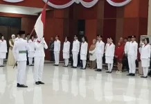 Paskibraka Cimahi Dikukuhkan, Siap Kibarkan Merah Putih pada HUT RI ke-81