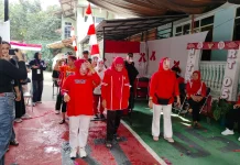 Kemeriahan Warga Kota Bandung di HUT ke-81 RI