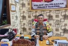 Kapolsek Jalancagak Imbau Masyarakat Jaga Kamtibmas saat Peringati HUT Ke-81 RI