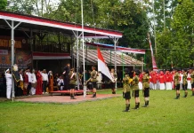 Raja dan Budayawan Jabar Gelar Upacara HUT RI di Tasikmalaya