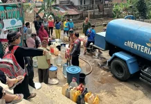 Ratusan Kepala Keluarga di Kutawaringin Tasikmalaya dapat Pasokan Air Bersih