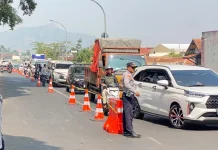 Atasi Kemacetan Dishub Cimahi Tambah Personel di Sejumlah Jalan