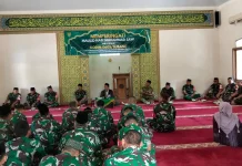 Mantapkan Sinergi TNI dan Rakyat, Kodim 0605/Subang Peringati Maulid Nabi