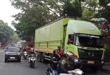 Dishub Cimahi Batasi Jam Operasional Truk di Bundaran Leuwigajah