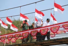 Jembatan Perintis Garuda di Pameungpeuk Diresmikan, Akses Warga Makin Terhubung