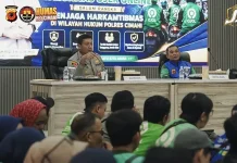 Kapolres Cimahi Ingatkan Layanan 110 untuk Lapor Gangguan Kamtibmas