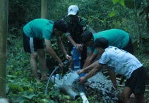 Mahasiswa Teknik Kimia Polban Bangun Pompa Hidram di Desa Wisata Ganjarsari