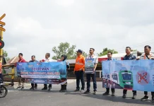 Utamakan Keselamatan Perjalanan Kereta Api di Perlintasan Sebidang