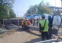 Jembatan Bailey Sasak Beureum Mulai Dirakit, Akses Ujungjaya Tetap Terhubung