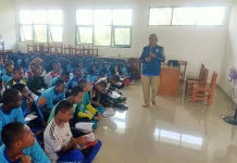 Tagana Kabupaten Subang, Edukasi Pelajar, Tentang Mitigasi Bencana sejak Dini