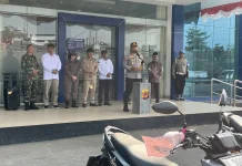 Polres Cimahi Kembalikan 9 Motor Barang Bukti ke Pemiliknya