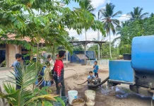 Tagana Kabupaten Tasikmalaya Distribusikan Air Bersih Bagi Panti Asuhan An Nur