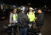Jaga Rasa Aman Warga, Polres Subang Gelar Patroli Gabungan Tengah Malam