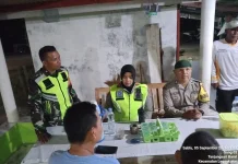 Sinergi TNI/Polri Ciptakan Rasa Aman dan Nyaman Warga Legonkulon Subang