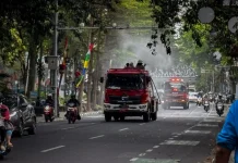 Pemkot Bandung Perkuat Mitigasi Abu Vulkanik Anak Krakatau