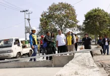 Komisi IV DPRD Jawa Barat Tinjau Pembangunan Jalan Sapan-Majalaya