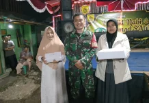 Pererat Silaturahmi dan Ukhuwah Islamiyah, Babinsa Giat Hadiri Acara Muludan