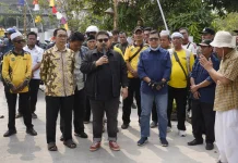 Kang Rey Resmikan Jalan Beton Rigid Sukasari-Cisampih, Dengan Anggaran Rp1,4 Miliar