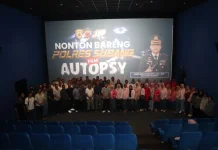 Kapolres Subang Ajak Personil Belajar "Forensik", lewat Nobar Film