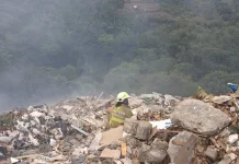 19 Warga Terdampak Asap Kebakaran Lahan Cihanja Ciumbuleuit