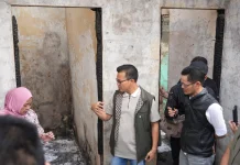 Korban Kebakaran Pacet Dapat Tempat Tinggal sementara