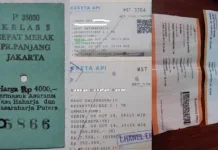 Tiket Kereta Api Merekam Perubahan Zaman