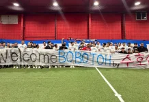 Sebelum Laga FC Seoul Versus Persib, Suporter Dua Tim Jalin Keakraban