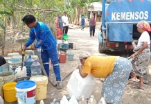Tagana Kabupaten Tasikmalaya Telah Menyalurkan Air Bersih di 7 Kecamatan