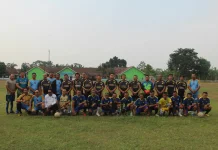 Laga Persahabatan, APRESIASI Jalancagak Bungkal Polres Subang Dengan Skor 2-1