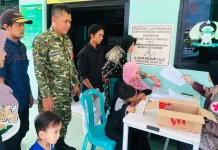 Sambut HUT Ke-81 TNI, Kodim 0605/Subang Gelar Pengobatan Gratis Bagi 150 Warga
