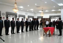 Sepuluh Pejabat JPT Pratama Dilantik, Bupati: Target 100 hari Kerja