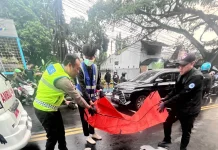 Kecelakaan di Jalan AH Nasution Bandung, Seorang Pengendara Motor Meninggal