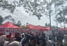 Semarak HUT TNI ke-81, UMKM Warga Ciwidey Ikut Berpesta