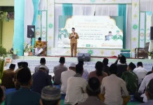Wabup Subang Apresiasi Inovasi Santri Kelola Sampah saat Hadiri Maulid Nabi