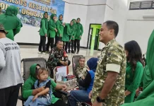 Kebutuhan Darah di PMI Tertutupi, Berkat Baksos Donor Darah HUT Ke-81 TNI