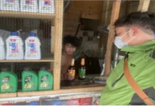 Razia Miras di Cipatat, Polisi Sita Minuman Beralkohol tanpa Izin