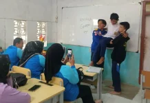 Tagana Tasikmalaya Berikan Materi Mitigasi Bencana di PKBM Nurul Huda