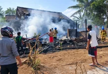 Lupa Matikan Gas, Rumah Warga di Selaawi Garut Terbakar