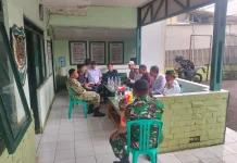 Hadapi Pilkades Serentak, Danramil Sagalaherang, Kumpulkan Kades Jaga Netralitas