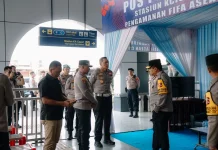 Polres Cimahi Siapkan Pengamanan Jalur Pemain dan Tamu VIP FIFA ASEAN Cup 2026
