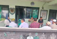 Danramil Sagalaherang Ajak Para Kades Antisipasi Karhutla Diwilayahnya
