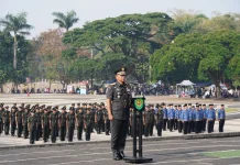 Pangdam Siliwangi Pimpin Upacara Palagan Bandung Lautan Api HUT TNI