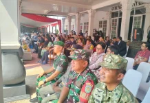 Dukung Generasi berkarakter, Danramil Binong Hadiri Pengukuhan Taruna Astahanas