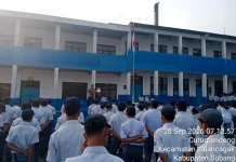 Sentuh Hati Pelajar SMK Bintar, Kapolsek Jalancagak Minta Jangan Rusak Masa Depan