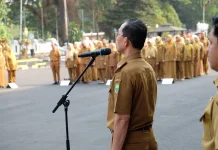 Apel Terakhir setelah 40 Tahun Mengabdi, Sekda Subang Pamit