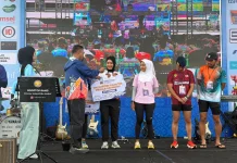 Aiptu Lia Personel Polda Jabar Raih Podium 1 Police Women Run 10K di Bukittinggi